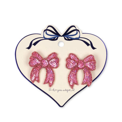 Konges Sløjd 2 Pack Sequin Bow Hair Clip