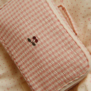 Konges Sløjd Baby Doll Nursery Suitcase - Pink Check