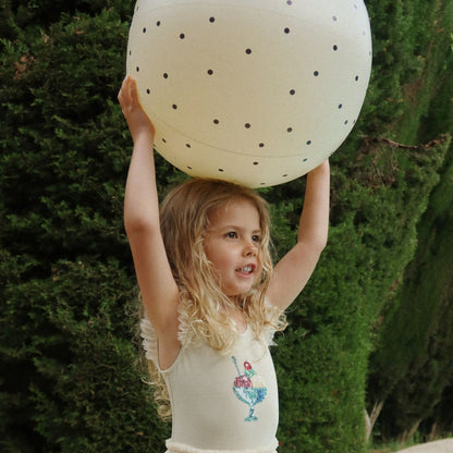 Konges Sløjd Beach Ball - Navy Dot