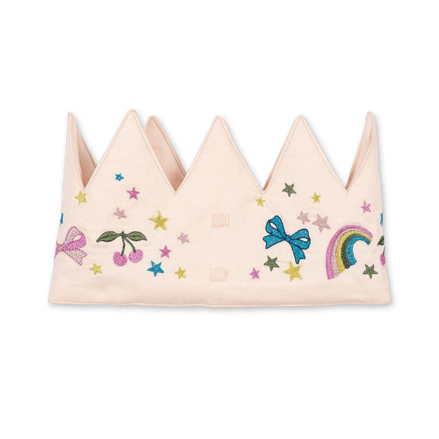 Konges Sløjd Glitter Birthday Crown - Rainbow