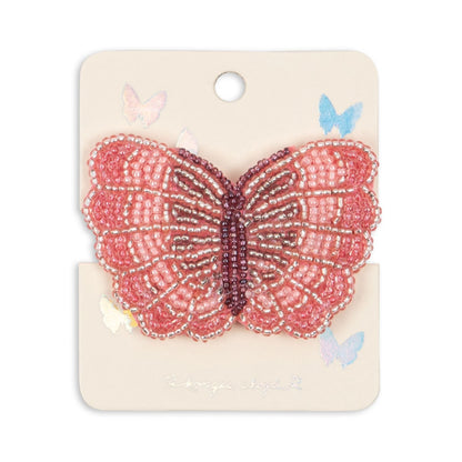 Konges Sløjd Mini Butterfly Beaded Hair Clip
