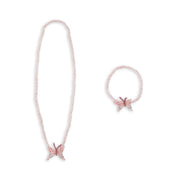 Konges Sløjd Necklace & Bracelet Set - Butterfly