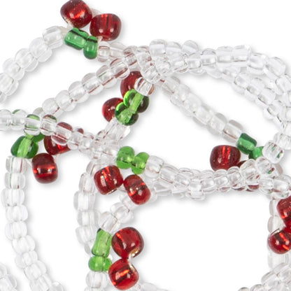 Konges Sløjd Necklace & Bracelet Set - Pearly Cherry
