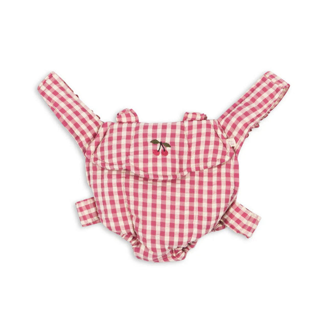 Konges Sløjd Doll Carrier - Bubblegum Check