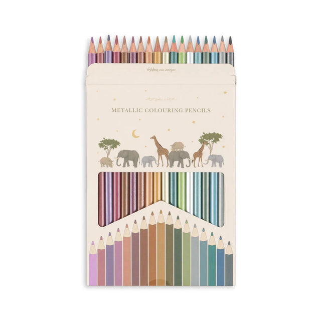 Konges Sløjd Metallic Colouring Pencils
