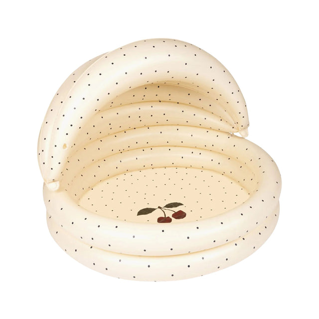 Konges Sløjd Pool With Canopy - Navy Dot