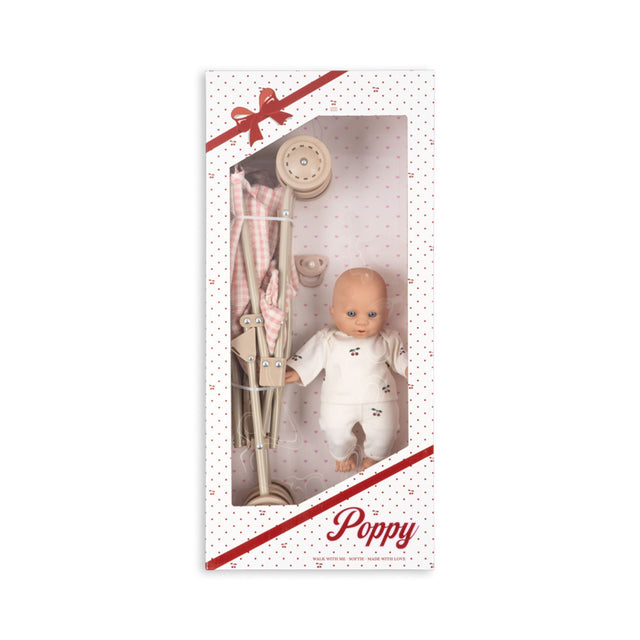 Konges Sløjd Poppy Doll Stroller Set