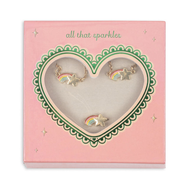 Konges Sløjd Rainbow Star Jewellery Set