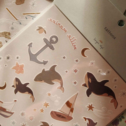 Konges Sløjd Tattoos - Blue