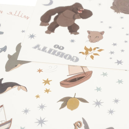 Konges Sløjd Tattoos - Blue