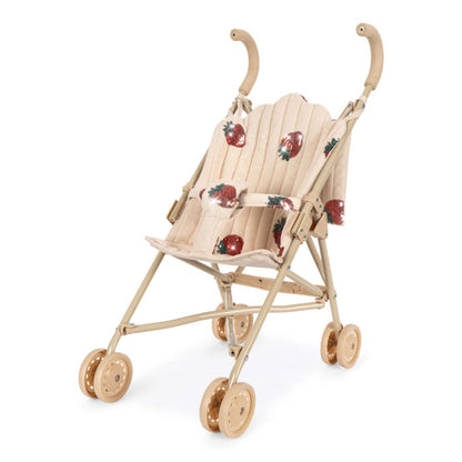 Konges Sløjd Tulle Doll Stroller - Strawberry