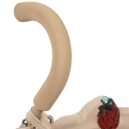 Konges Sløjd Tulle Doll Stroller - Strawberry