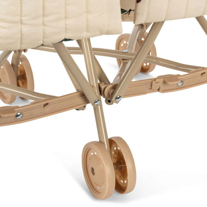Konges Sløjd Twin Doll Stroller - Cherry