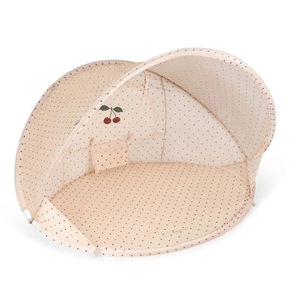 konges sløjd beach tent Konges Sløjd UV 50+ Mini Beach Pop Up Tent | Navy Dot