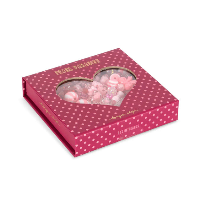Konges Sløjd Box of Pearls Jewellery Kit - Pink
