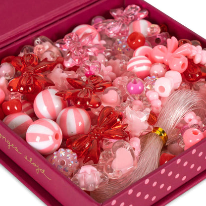 Konges Sløjd Box of Pearls Jewellery Kit - Pink