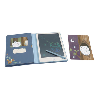 Little Dutch Drawing Tablet Blue - Forest Friends