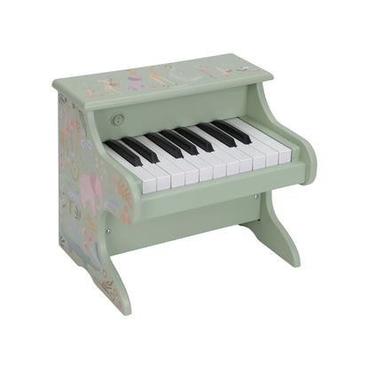 Little Dutch Wooden Piano Green - Safari Friends