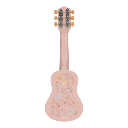 Little Dutch Wooden Pink Guitar - Safari Friends