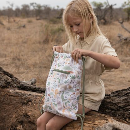 Little Dutch Gym Bag - Safari Friends