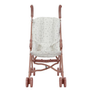 Little Dutch Metal Doll Stroller - Pink Metal Frame Baby Doll Kids Stroller