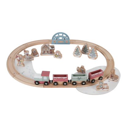 Little Dutch Wooden Train Track Christmas