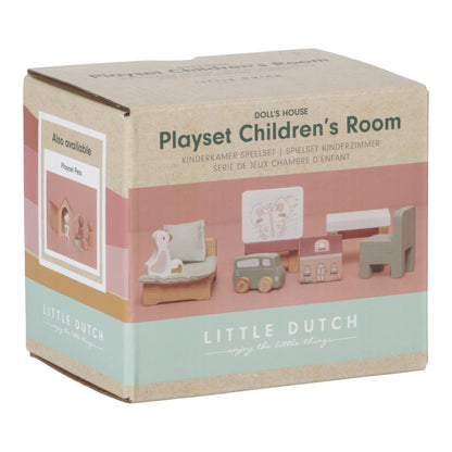 Little Dutch Dollhouse Children's Room Expansion Set