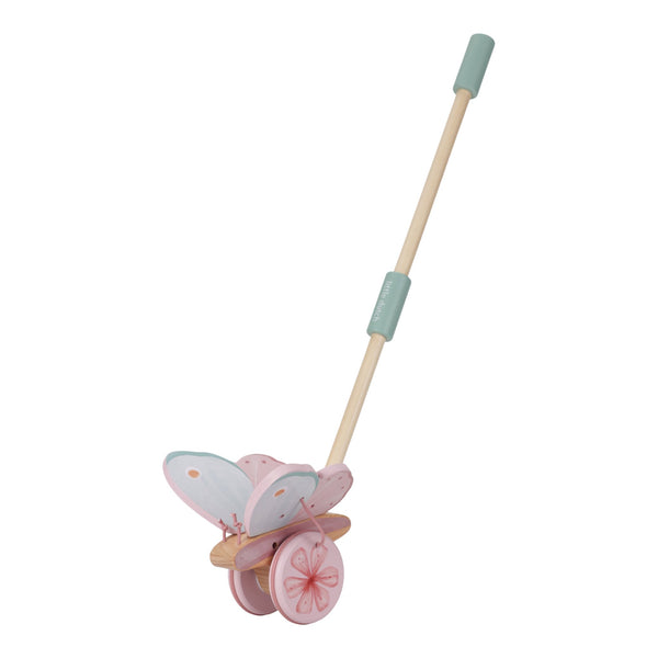 Butterfly Rattle Little Dutch Push Along Butterfly Rattle - Fairy Garden | Scandiborn