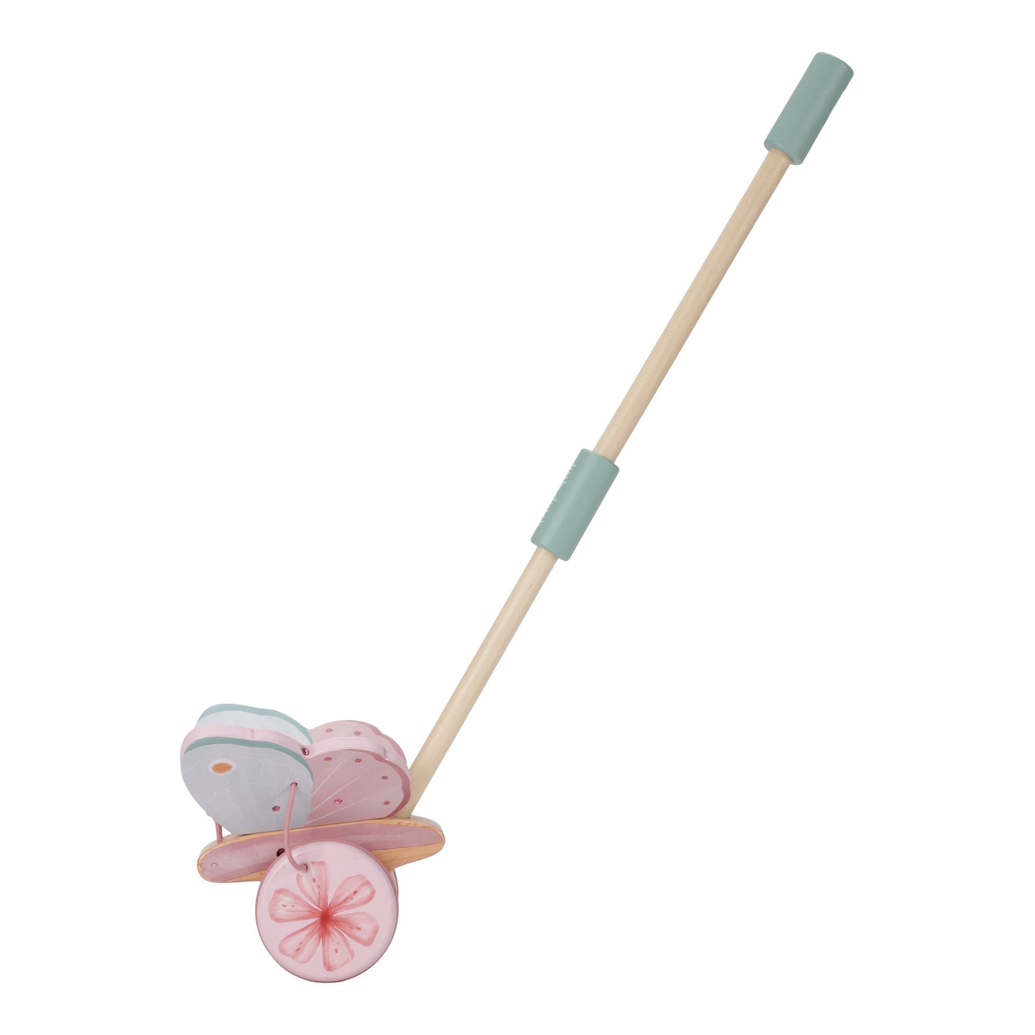 Butterfly Rattle Little Dutch Push Along Butterfly Rattle - Fairy Garden | Scandiborn