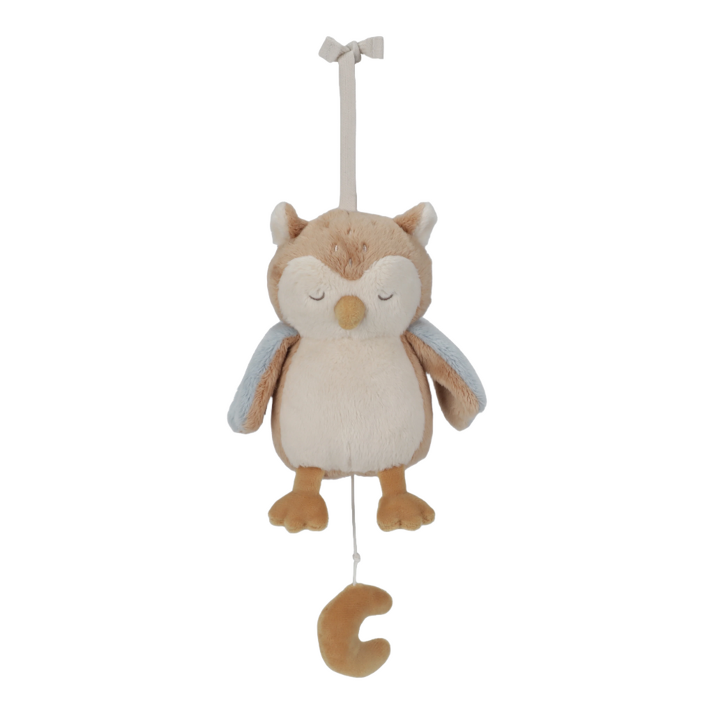Little Dutch Musical Owl Pull Toy - Forest Friends | Scandiborn