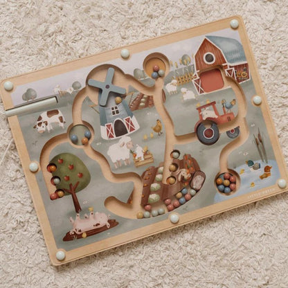 Little Dutch Magnetic Maze - Little Farm