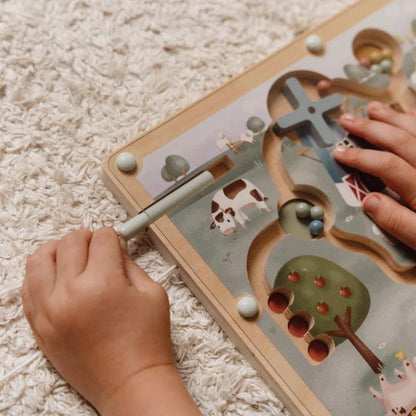 Little Dutch Magnetic Maze - Little Farm