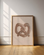 Lion & The Pear Can You Knot Art Print
