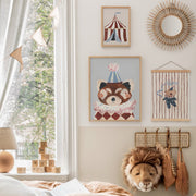 Lion & The Pear Big Top Tent Art Print
