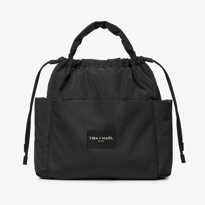 Tiba + Marl Large Luna Drawstring Stroller Bag - Black