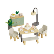 Le Toy Van Dolls House Dining Room Set