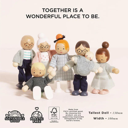 Le Toy Van Dolls House Family