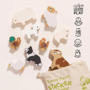 Le Toy Van Farmyard Stacking Animals