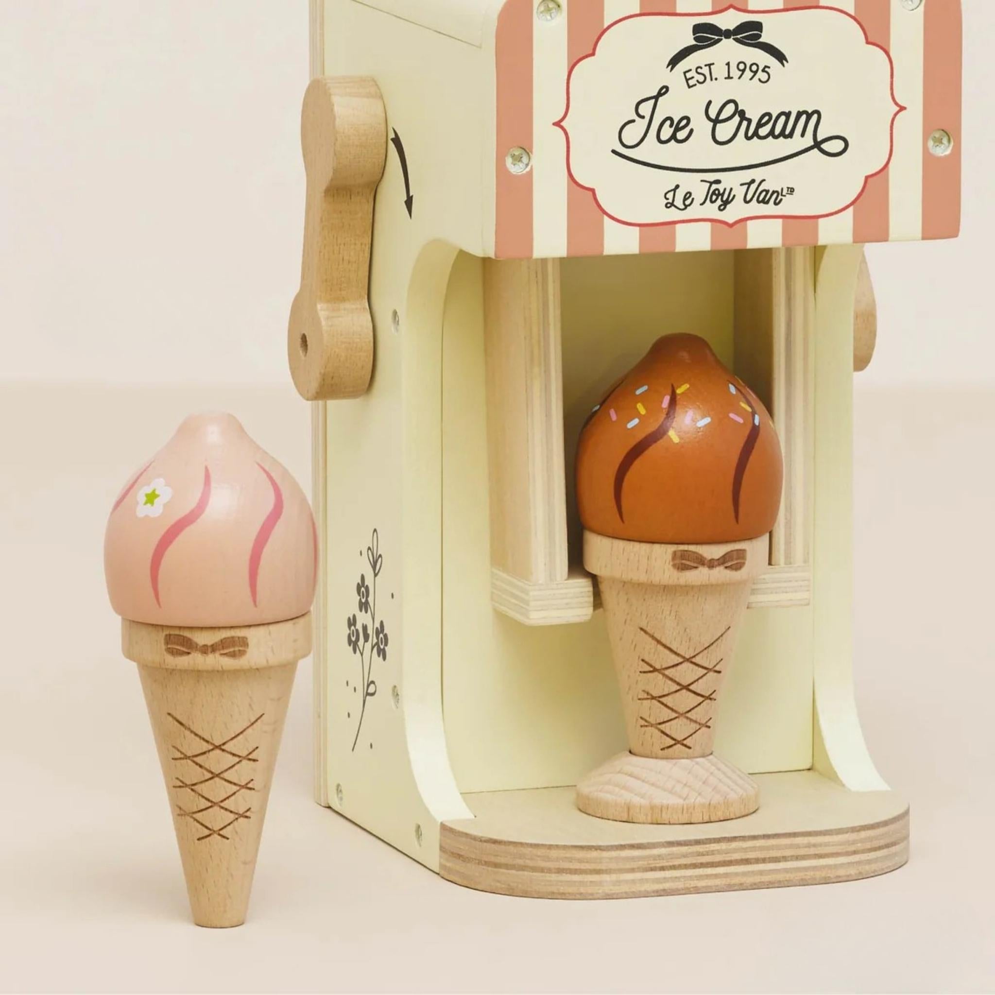 Le Toy Van Ice Cream Machine & Play Food Cones | Scandiborn