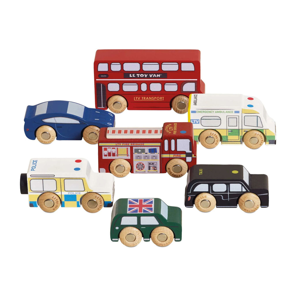 London Car Set 7 Piece