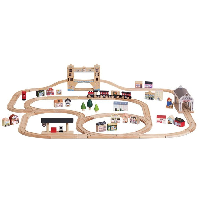 Le Toy Van Paddington Wooden Train Set