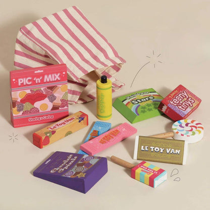 Le Toy Van Retro Sweets and Candy Roleplay Set