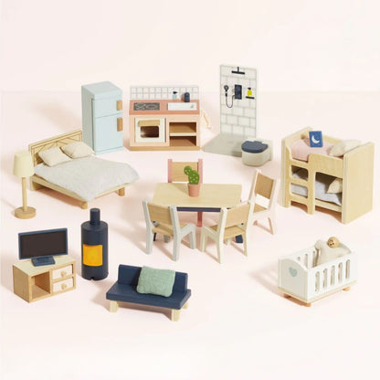 Le Toy Van Roseheart Wooden Dolls House & Furniture