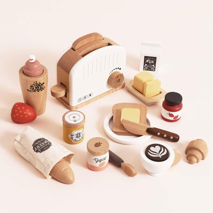 Le Toy Van Pop-Up Toaster And Breakfast Set