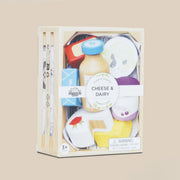 Le Toy Van Cheese & Dairy Wooden Market Crate