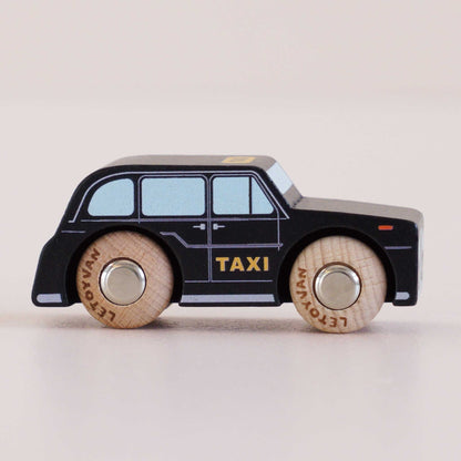 Le Toy Van Wooden Taxi - Bertie