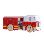 Le Toy Van Wooden Fire Engine - Quinn