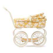 Liewood Adaline Doll Pram - Flower / Lemon Yellow