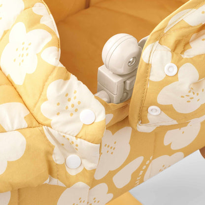 Liewood Adaline Doll Pram - Flower / Lemon Yellow
