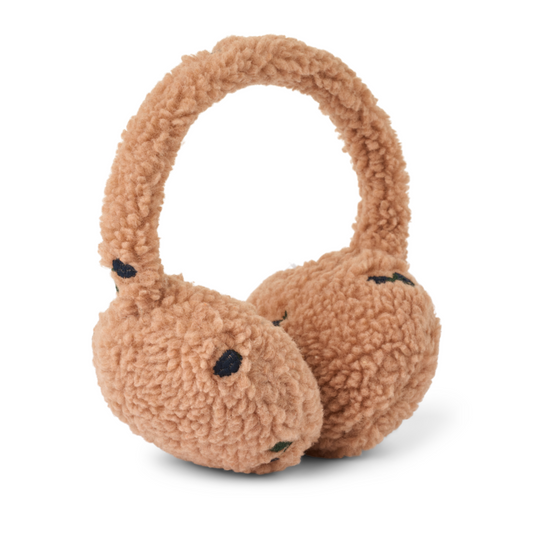 Liewood Albero Pile Earmuffs - Berry / Pale Tuscany